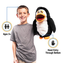 Load image into Gallery viewer, Silly Penguin Puppet (17&quot;)
