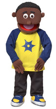 Load image into Gallery viewer, Jordan, Boy Puppet, Black (30")