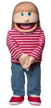 Load image into Gallery viewer, Emily, Girl Puppet Peach (30")