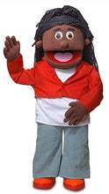 Load image into Gallery viewer, Sierra, Girl Puppet Black (30")