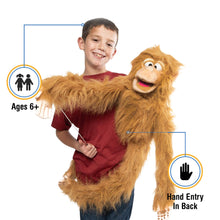 Load image into Gallery viewer, Silly Monkey Puppet, Wrap Around (38")