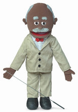 Load image into Gallery viewer, Pops, Grandpa Puppet, Black (25")