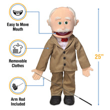Load image into Gallery viewer, Pops, Grandpa Puppet, Peach (25")