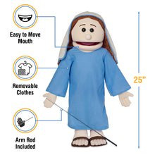 Load image into Gallery viewer, Biblical Mary Puppet (25")