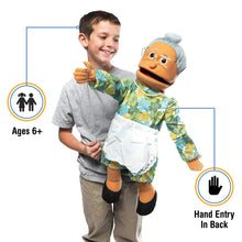 Load image into Gallery viewer, Granny, Hispanic Grandma Puppet (25")