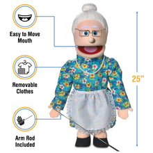 Load image into Gallery viewer, Granny, Grandma Puppet, Peach (25&quot;)
