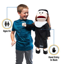 Load image into Gallery viewer, Nun Puppet, Peach (25")