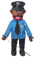 Load image into Gallery viewer, Policeman Puppet, Black (25")