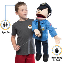 Load image into Gallery viewer, Policeman Puppet, Peach Skin (25")