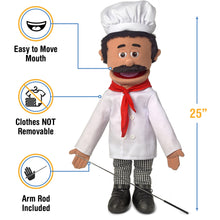 Load image into Gallery viewer, Luigi, Chef Puppet (25")