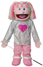 Load image into Gallery viewer, Kimmie, Girl Puppet, Pink Skin (25")