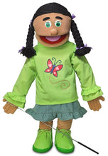 Load image into Gallery viewer, Jasmine, Hispanic Girl Puppet (25")
