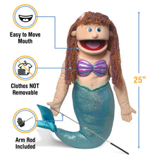 Load image into Gallery viewer, Mermaid Puppet (25&quot;)
