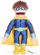 Load image into Gallery viewer, Superhero Boy Puppet (25")