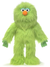 Load image into Gallery viewer, Monster Puppet, Green (14")