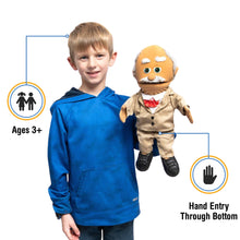 Load image into Gallery viewer, Pops, Grandpa Puppet, Hispanic (14")