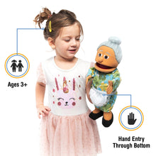 Load image into Gallery viewer, Granny, Hispanic Grandma Puppet (14")