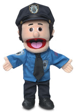 Load image into Gallery viewer, Policeman Puppet, Peach (14")