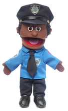 Load image into Gallery viewer, Policeman Puppet, Black (14")