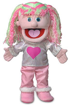 Load image into Gallery viewer, Kimmie, Girl Puppet, Pink Skin (14")