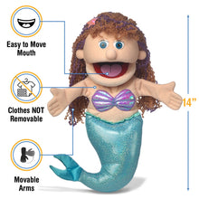 Load image into Gallery viewer, Mermaid Puppet (14")