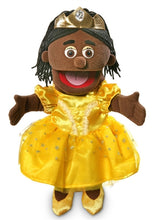 Load image into Gallery viewer, Princess Puppet, Black (14")