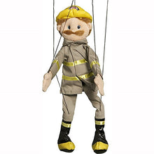 Load image into Gallery viewer, Fireman Marionette (16")