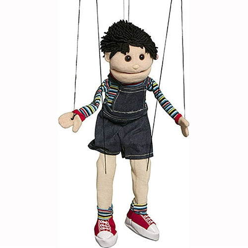 Boy Marionette, with Overalls (16