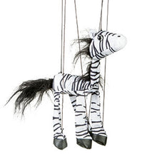 Load image into Gallery viewer, Zebra Marionette (Small - 8")