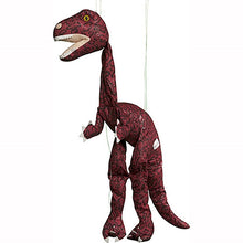 Load image into Gallery viewer, Dinosaur Marionette, Red (Jumbo - 26&quot;)

