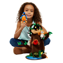 Load image into Gallery viewer, Tree with Bird Finger Puppets