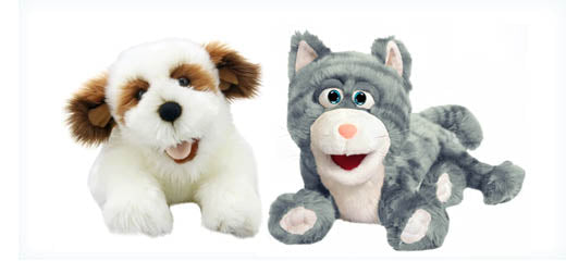 Dog & Cat Puppets