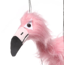 Load image into Gallery viewer, Pink Flamingo Marionette (Small - 8")
