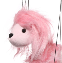 Load image into Gallery viewer, Pink Poodle Marionette (Small - 8")
