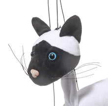 Load image into Gallery viewer, Siamese Cat Marionette (Small - 8")
