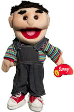 Load image into Gallery viewer, Hispanic Rainbow Boy Puppet (14&quot;)
