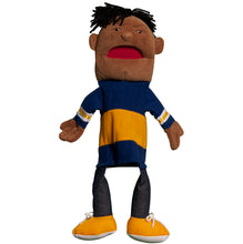 Load image into Gallery viewer, Double Face Boy Puppet (14&quot;) (Black)
