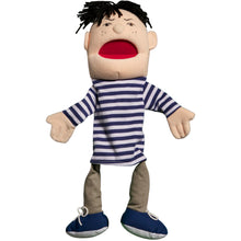 Load image into Gallery viewer, Double Face Boy Puppet (14&quot;) (Asian)
