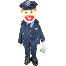 Load image into Gallery viewer, Policeman Goodman Puppet (28&quot;)
