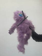 Load image into Gallery viewer, 16" Purple monster marionette (IMPERFECT 1325)

