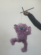 Load image into Gallery viewer, 16" Purple monster marionette (IMPERFECT 1326)
