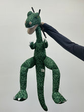 Load image into Gallery viewer, Jumbo  Green Dino marionette (IMPERFECT 1332)
