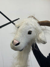 Load image into Gallery viewer, Jumbo white sheep marionette (IMPERFECT 1338)
