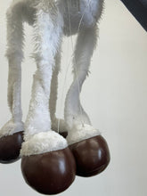 Load image into Gallery viewer, Jumbo white sheep marionette (IMPERFECT 1340)
