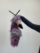 Load image into Gallery viewer, Jumbo Rainbow flamingo marionette( IMPERFECT 1442)
