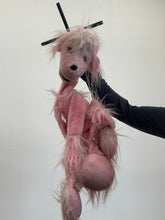 Load image into Gallery viewer, Jumbo Pink Poodle Marionete (IMPERFECT 1444)
