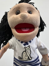 Load image into Gallery viewer, 14&quot; Girl with Cat Shirt (Imperfect 1041)
