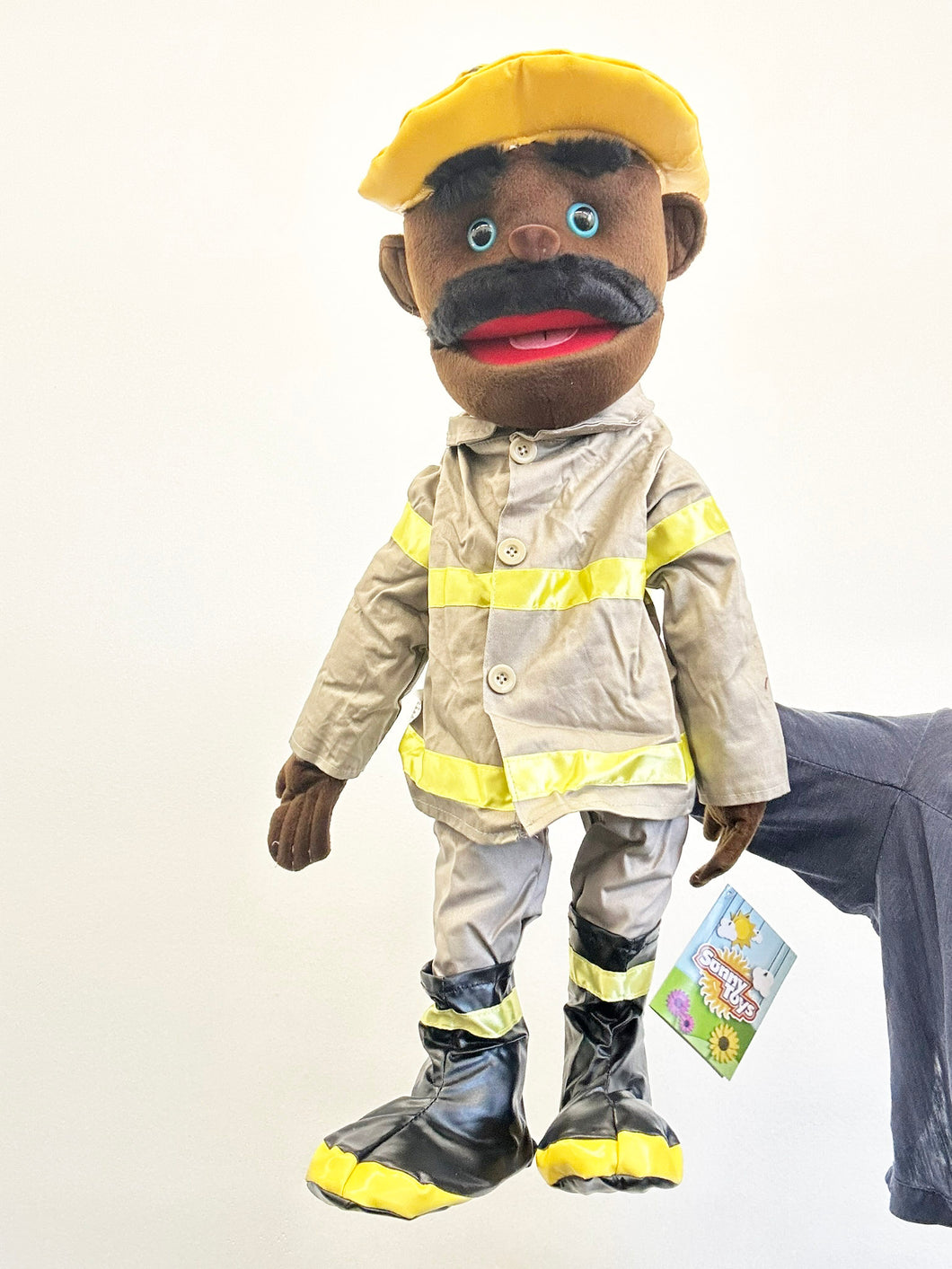 Fireman Puppet, Black (28