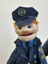 Load image into Gallery viewer, Policeman Goodman Puppet (28&quot;)
