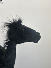 Load image into Gallery viewer, 38&quot; Black horse Marionette (Imperfect 1145)
